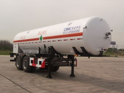 CIMCNTV9280GDYDLow temperature liquid transport semi-trailer