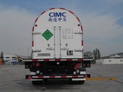 CIMC NTV9280GDYD Low temperature liquid transport semi-trailer