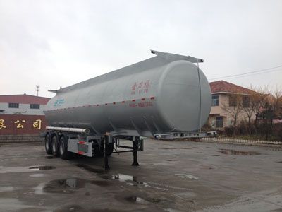 Huachang brand automobiles QDJ9404GHY Chemical liquid transportation semi-trailer