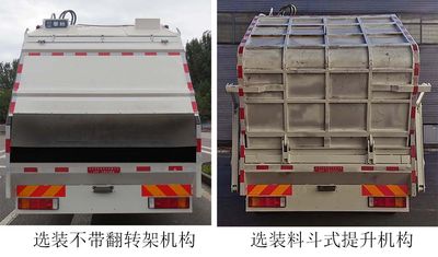 Hualin  HLT5250ZYSDFE6 Compressed garbage truck