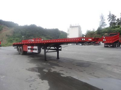 Haifulong  PC9350TPB Flat transport semi-trailer