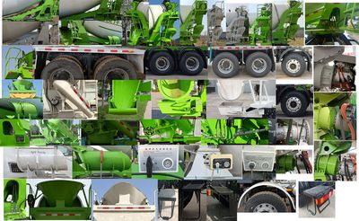 Yutong  ZKH5310GJBP6BEV23 Electric exchange type pure electric concrete mixing and transportation vehicle