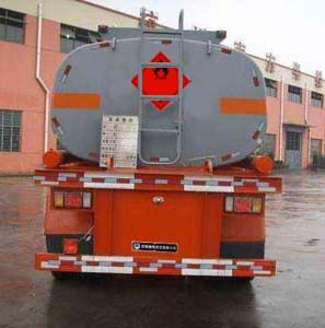 China National Automobile Corporation ZQZ9340GHY Chemical liquid transportation semi-trailer