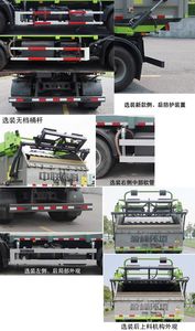 Zhonglian Automobile ZBH5102ZYSDFE6 Compressed garbage truck