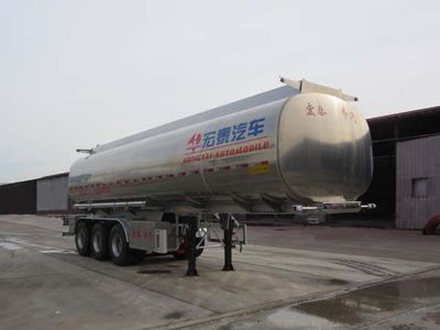 Zhengkang Hongtai brand automobiles HHT9402GYS Aluminum alloy liquid food transportation semi-trailer