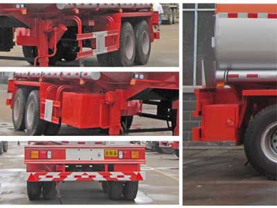 Chufei  CLQ9350GYY Oil transport semi-trailer