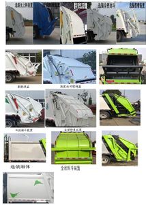 Wanglongwei  WLW5040ZYSK Compressed garbage truck