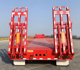 Haoqian  LXT9402TDP Low flatbed semi-trailer