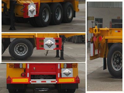 Cheng Liwei  CLW9401TWY Transport semi-trailer of dangerous goods tank frame