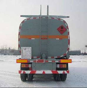 Huachang brand automobiles QDJ9404GHYA Chemical liquid transportation semi-trailer