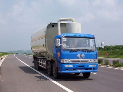 Jiefang Automobile CA5319GLSP4K2L11T4 Flat headed diesel bulk grain transport vehicle