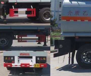 Special transport  DTA9403GRYA Flammable liquid tank transport semi-trailer