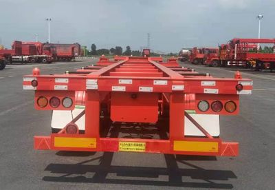 Zhongqi Aerospace Brand Automobile HTM9402TJZ Container transport semi-trailer