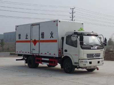 Jiangte brand automobiles JDF5120XRQE5 Flammable gas box transport vehicle