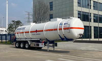 Ruijiang  WL9404GRYD48Y Flammable liquid tank transport semi-trailer