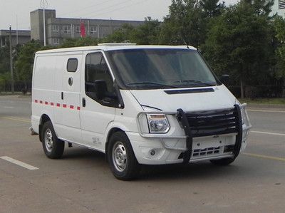 Jiangling Quanshun brand automobiles JX5049XYCMJ Bulletproof cash transport vehicle