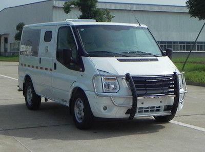 Jiangling Quanshun brand automobiles JX5049XYCMJ Bulletproof cash transport vehicle