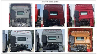 Beijing brand automobiles BJ4250D6CP06 Dangerous goods semi-trailer tractor