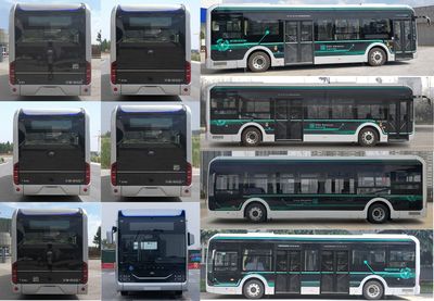 Yutong  ZK6106BEVG1A Pure electric low floor city buses