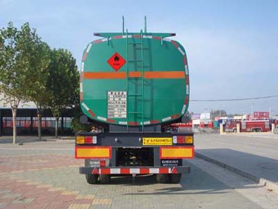 Liangshan Dongyue  CSQ9409GHY Chemical liquid transportation semi-trailer