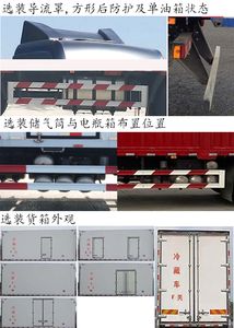 Shaanxi Automobile SX5310XLC4C4562 Refrigerated truck