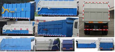 Tianwei Yuan  TWY5161ZDJE5 Compressed docking garbage truck