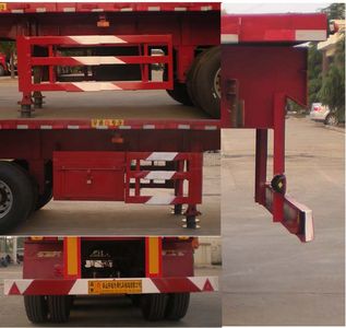 Liangxing brand automobile LX9400ZZXPC Flat dump semi-trailer