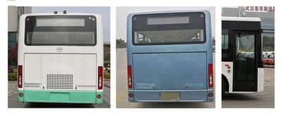 Wuke Huazhong Automobile WH6120GBEV Pure electric low entry city buses