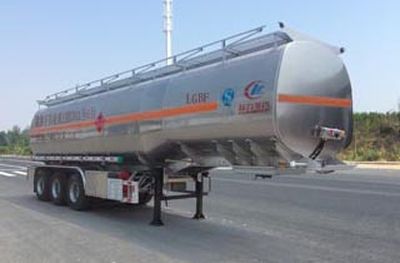 Cheng Liwei  CLW9405GYYLV Aluminum alloy oil transport semi-trailer