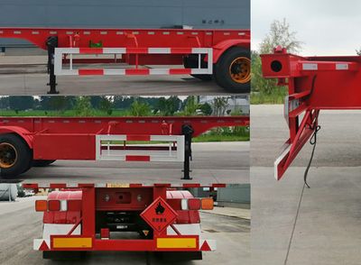 Mengtiansheng  MTS9400TWY Transport semi-trailer of dangerous goods tank frame