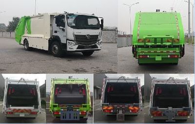 Foton  BJ5144ZYSE6H1 Compressed garbage truck