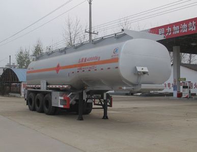 Cheng Liwei  CLW9406GRYA Flammable liquid tank transport semi-trailer