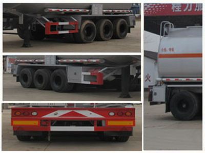 Cheng Liwei  CLW9406GRYA Flammable liquid tank transport semi-trailer