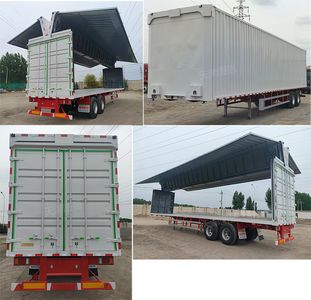 Tuqiang  TQP9350XYK Wing opening box semi-trailer