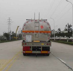 Ruijiang  WL9408GRYE Aluminum alloy flammable liquid tank transport semi-trailer