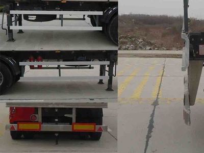 Ruijiang  WL9408GRYE Aluminum alloy flammable liquid tank transport semi-trailer