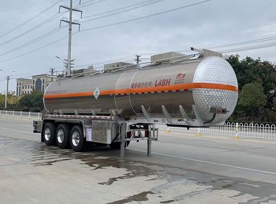 Chufei  CLQ9400GDG Tank transport semi-trailer for toxic and infectious substances