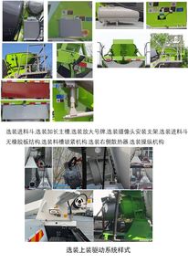 Dongfeng  DFH5310GJBBXEV Pure electric concrete mixing and transportation vehicle