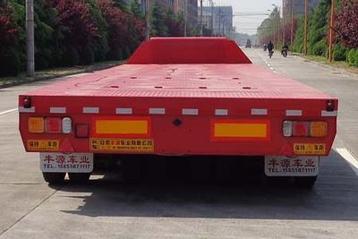 Fengyuan Zhongba brand automobiles FYK9402TDP Low flatbed semi-trailer