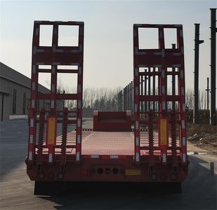 Yixiangtong  QAT9383TDP Low flatbed semi-trailer