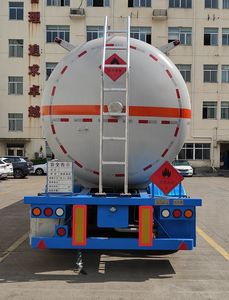 Mingxin  NMX9400GRY52 Flammable liquid tank transport semi-trailer