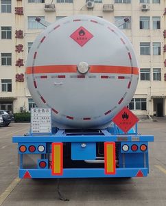 Mingxin  NMX9400GRY52 Flammable liquid tank transport semi-trailer