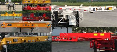 Ruyuan  ZDY9401TWY Transport semi-trailer of dangerous goods tank frame