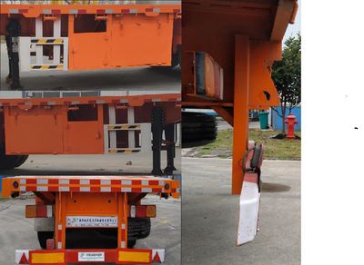 Huili  HLB9400TPB Flat transport semi-trailer