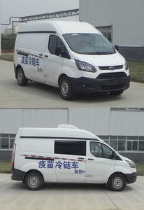 Jiangling Quanshun brand automobiles JX5036XLLMK Vaccine cold chain vehicle