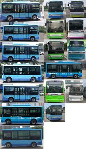 Yutong  ZK6605BEVG3 Pure electric city buses