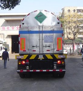 Jiuyuan  KP9390GDY Low temperature liquid transport semi-trailer