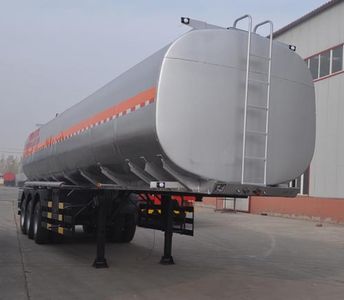 Qilin  QLG9402GYY Aluminum alloy oil transport semi-trailer