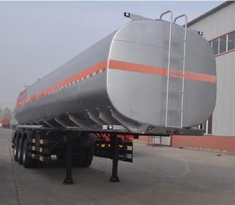 Qilin  QLG9402GYY Aluminum alloy oil transport semi-trailer