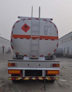 Qilin  QLG9402GYY Aluminum alloy oil transport semi-trailer